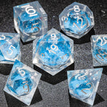 "Wintry Peaks" Liquid Dice Set