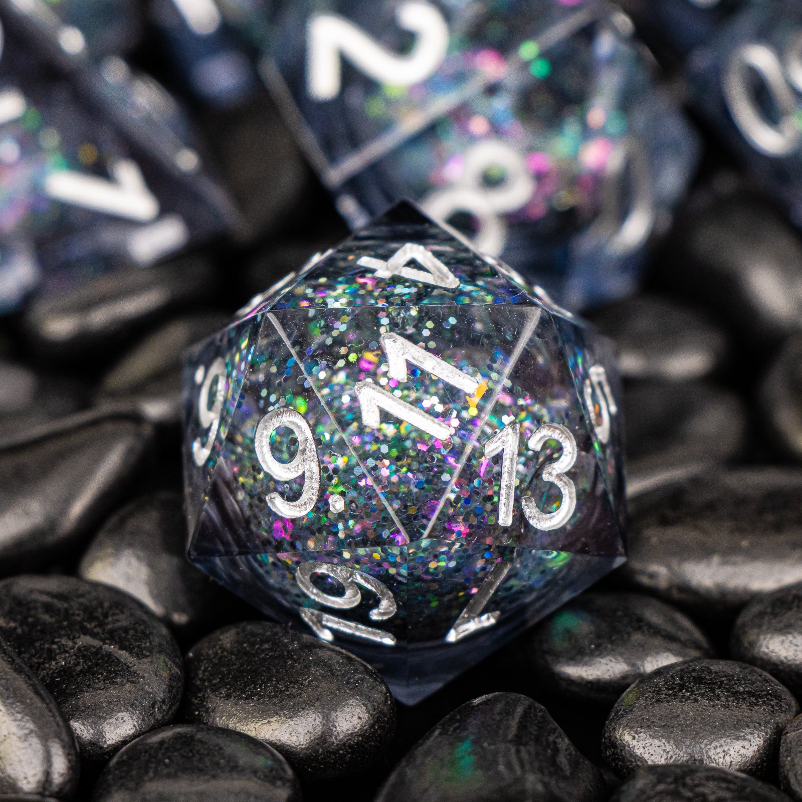 "Glam Rocks" Liquid Dice Set