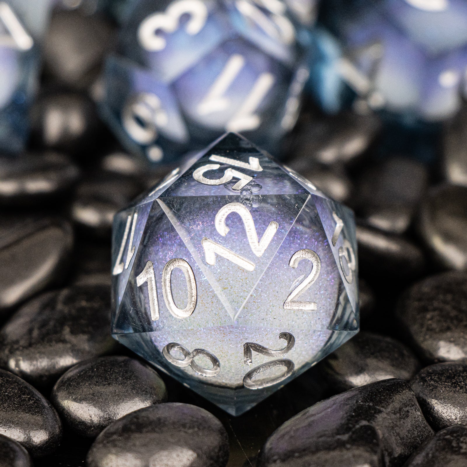 "Selune's Guidance" Liquid Dice Set